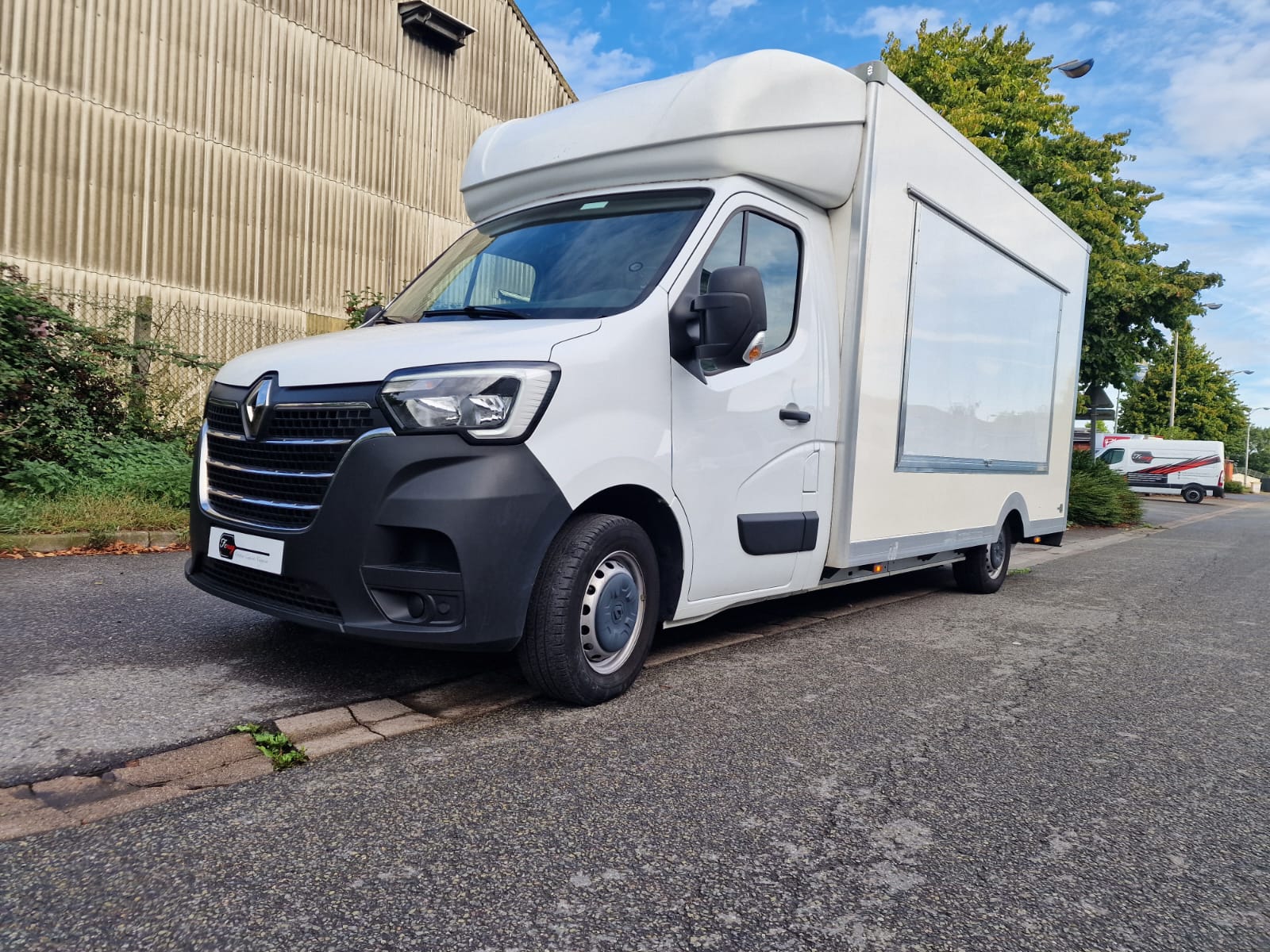 Camion pizza four à gaz