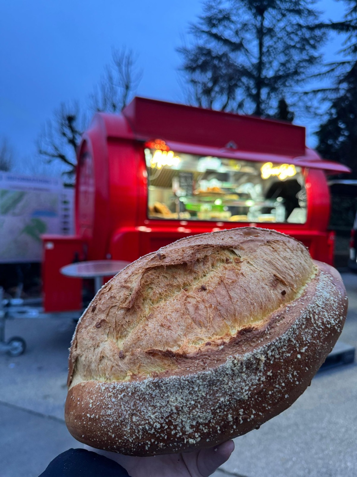 Trailer in canette style with an authentic retro design.