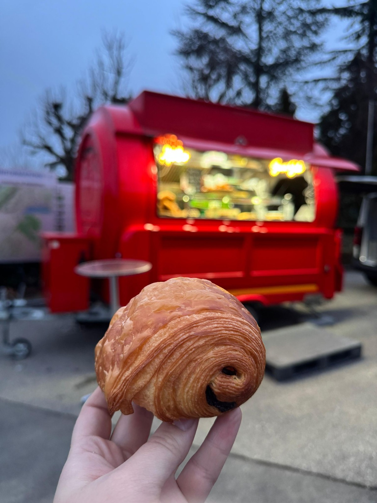 Trailer in canette style with an authentic retro design.